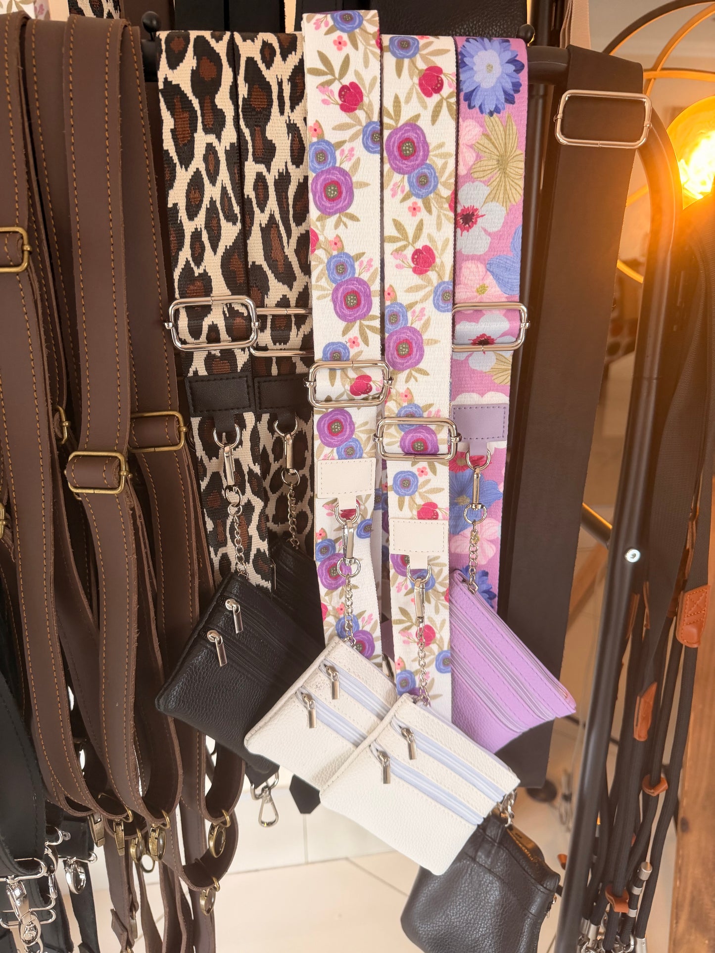 Pastel Bloom Strap + Wallet