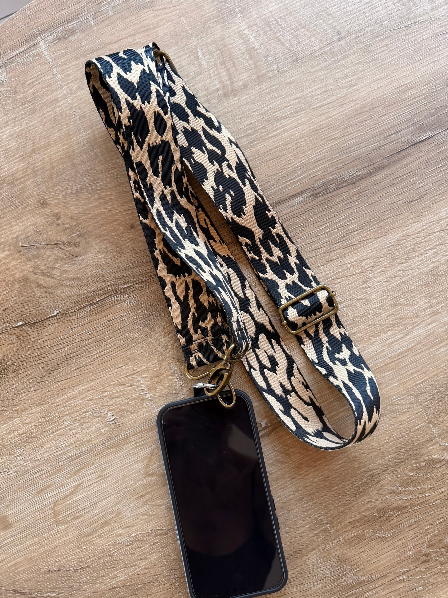 Crossbody Phone Strap - Wild Grace (No Wallet)