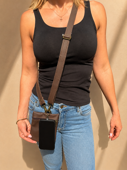 Cocoa Luxe Genuine Leather Set
