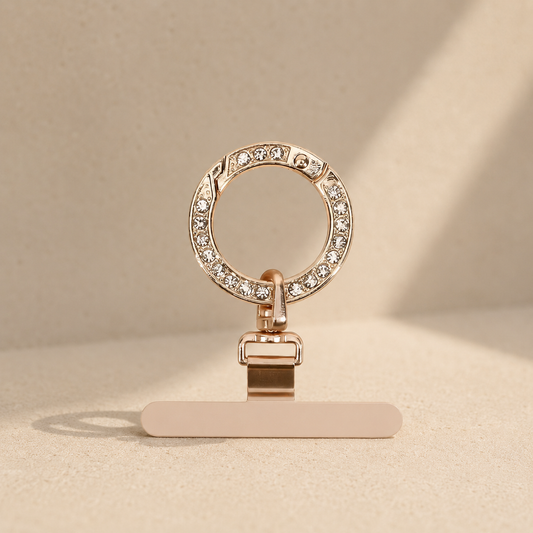 Snap Chic Phone Strap Connector Gold