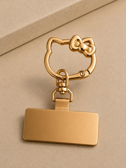 Snap Chic Rose Gold Kitty Connector