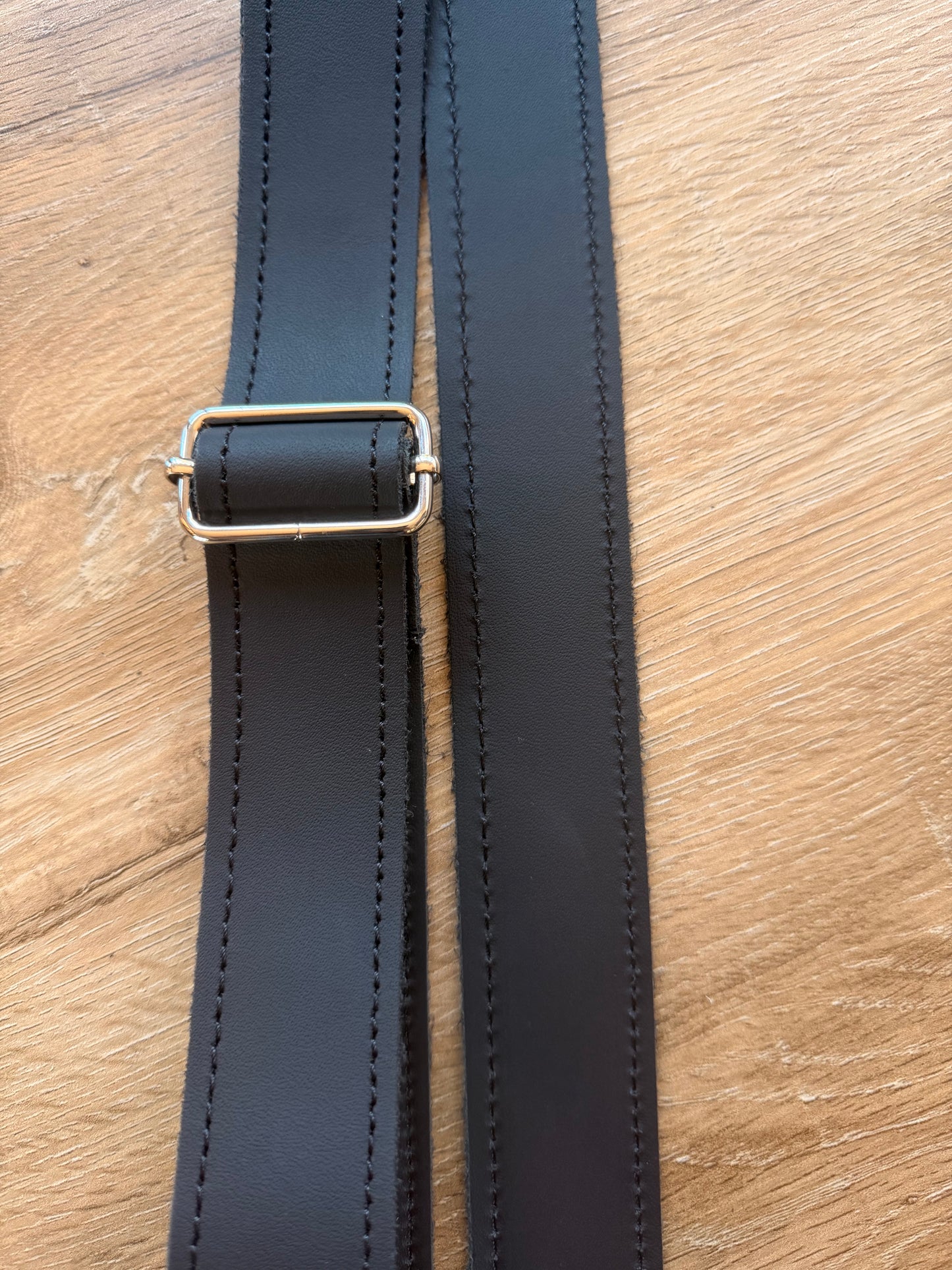 Genuine Leather Crossbody Phone
Strap - Midnight Black (3.8 cm) No Wallet