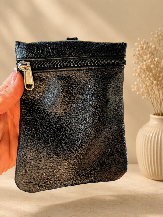 Handmade Genuine Leather Detachable Wallet