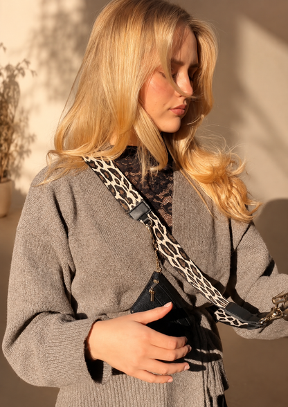 Leopard Luxe Strap + Wallet