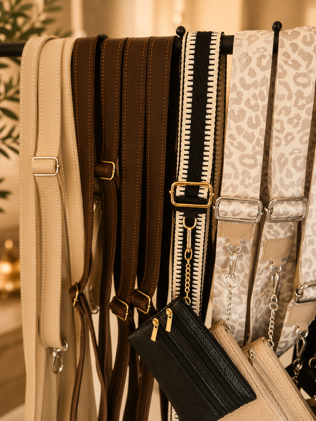 Genuine Leather Strap - Brown