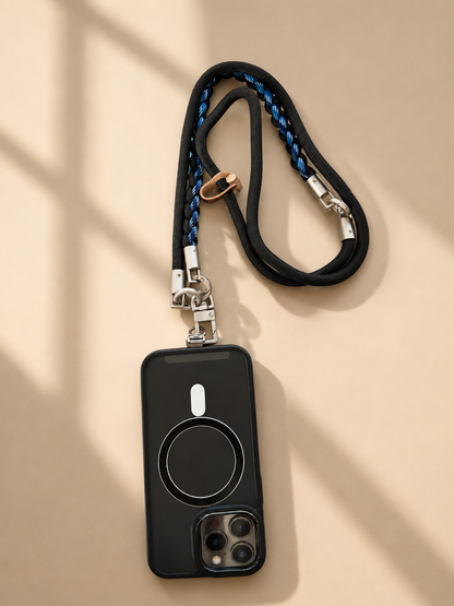 Midnight Blue Rope Strap