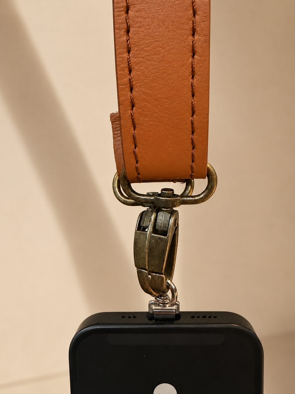 Genuine Leather Strap - Tan