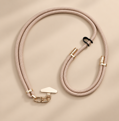 Beige Lanyard