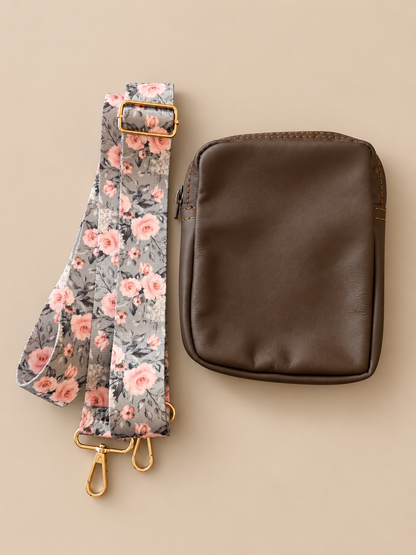 Floral Grace Crossbody Strap
