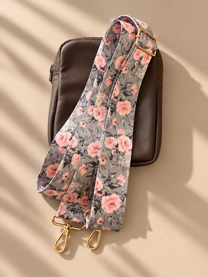 Floral Grace Crossbody Strap