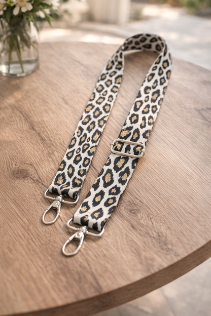 Crossbody Phone Strap - Luxe Leopard (No Wallet)
